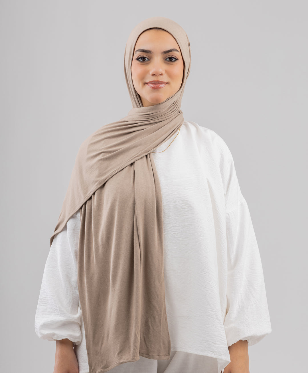 Plain Cotton Lycra Scarf