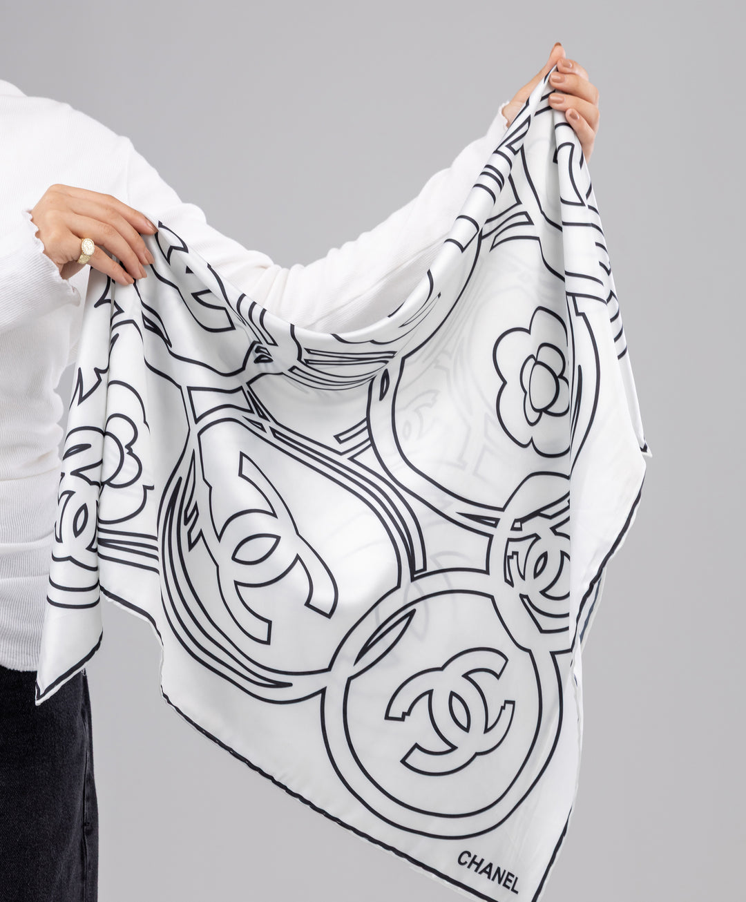 Luxury Silk Square Scarf