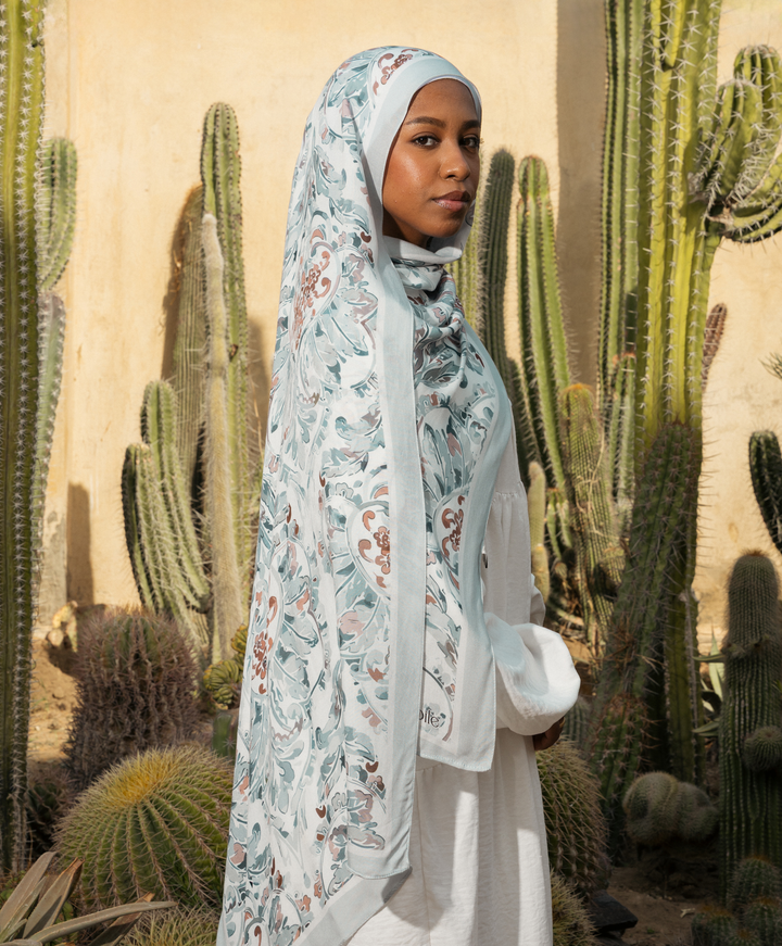 Quiet Bloom Modal Scarf