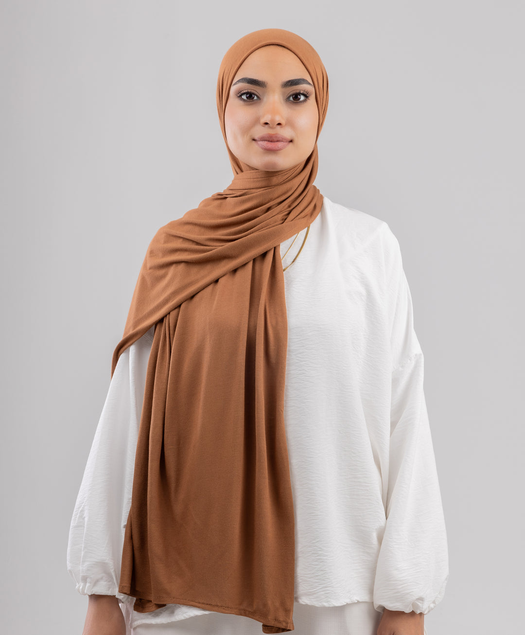 Plain Cotton Lycra Scarf