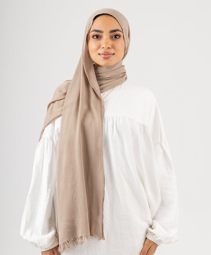 Cotton Crinkle Scarf