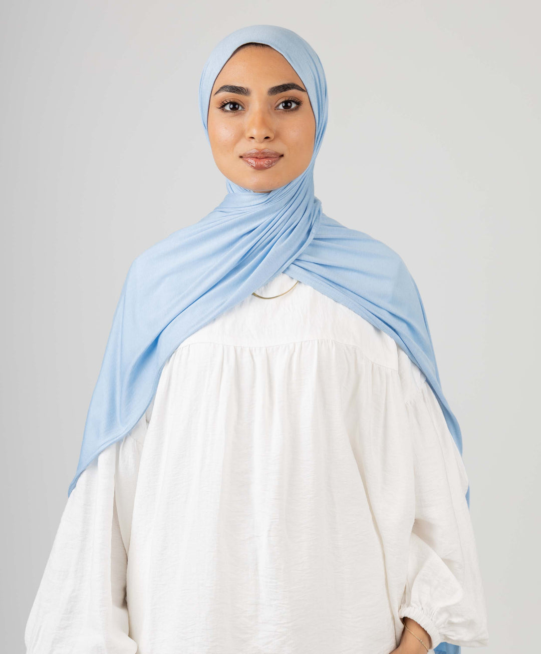Plain Cotton Lycra Scarf