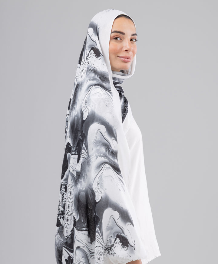 Marble Sponge Scarf