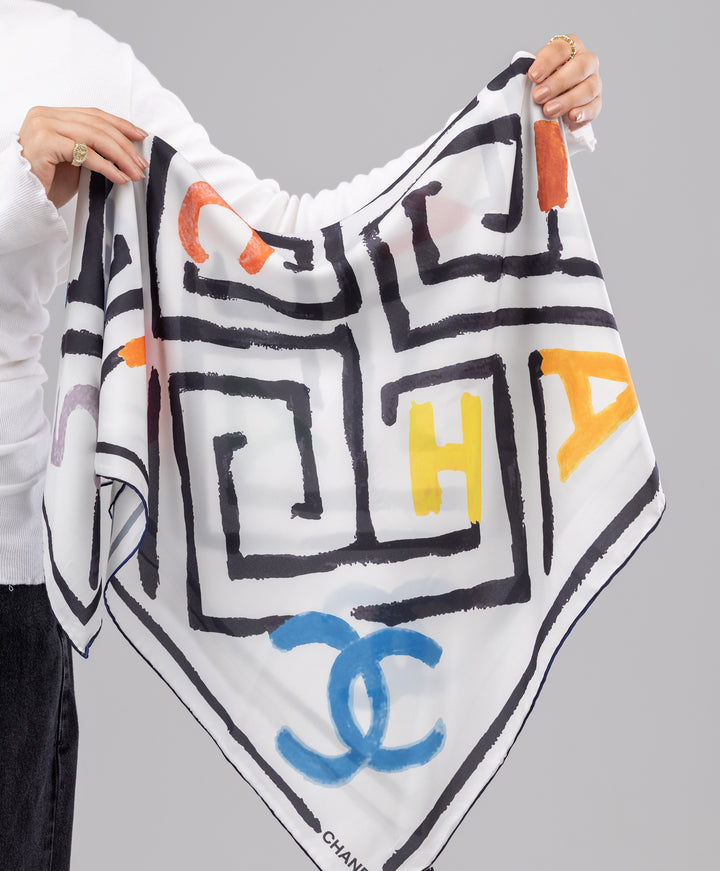 Luxury Silk Square Scarf