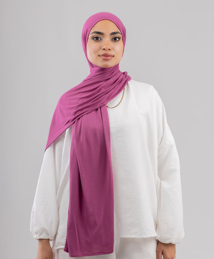 Plain Cotton Lycra Scarf