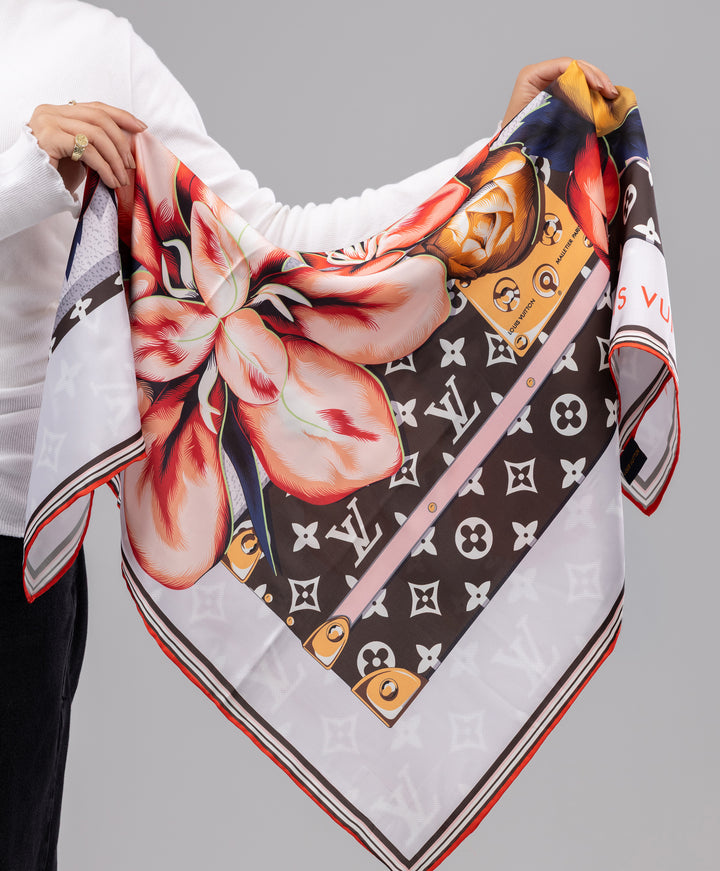 Luxury Silk Square Scarf