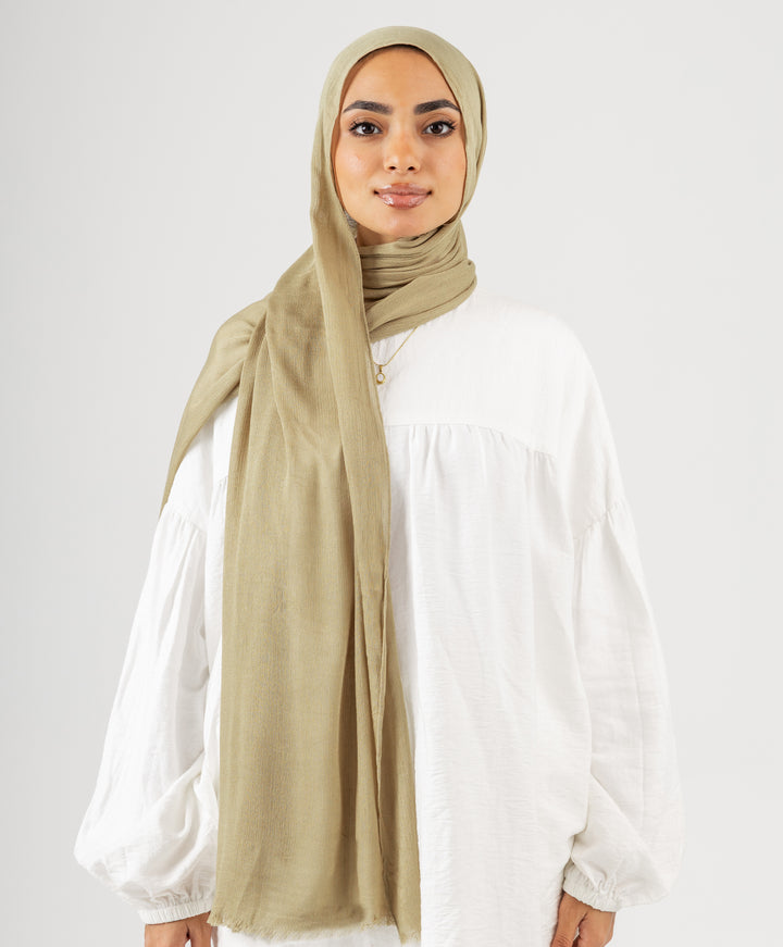 Cotton Crinkle Scarf