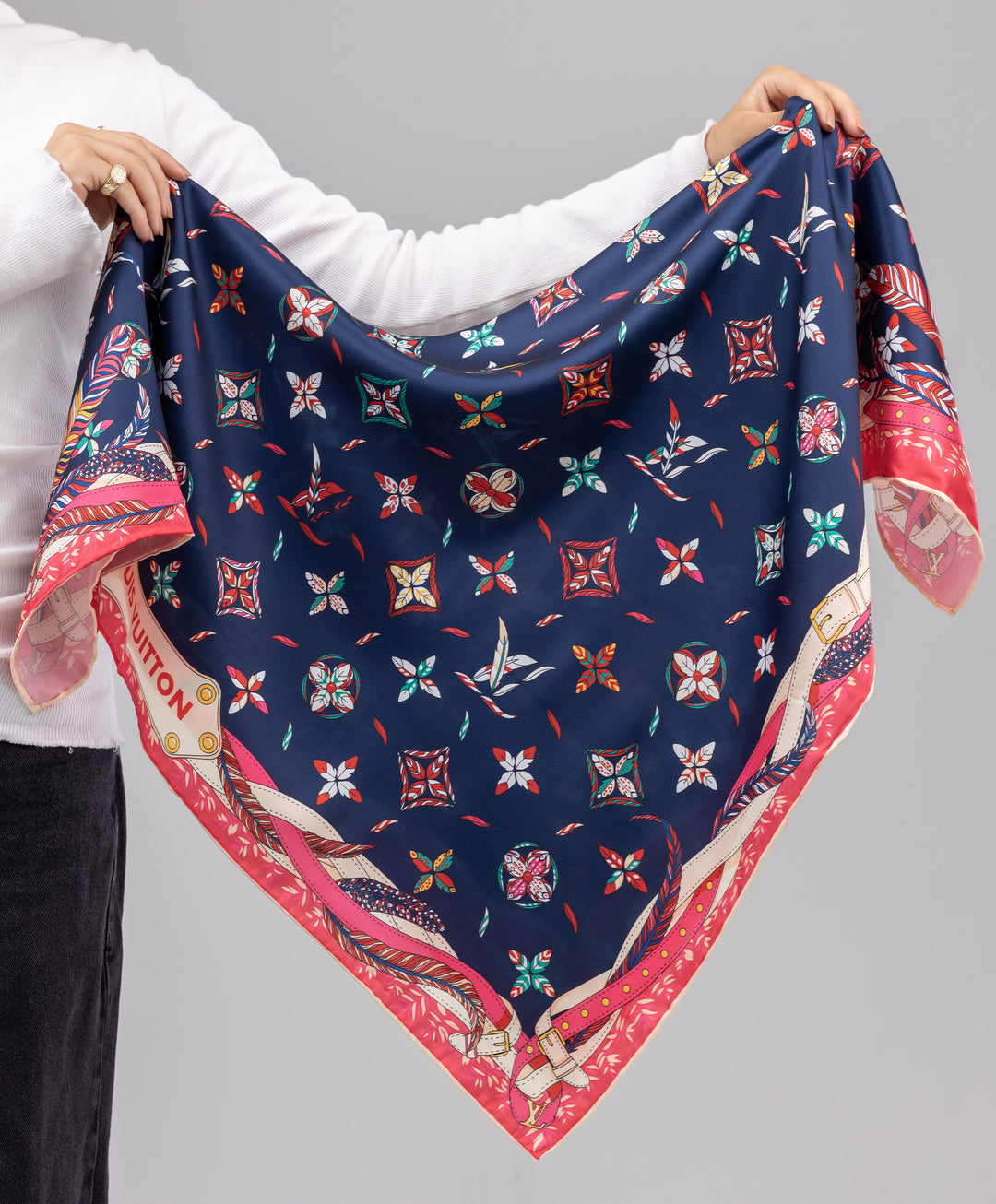 Luxury Silk Square Scarf