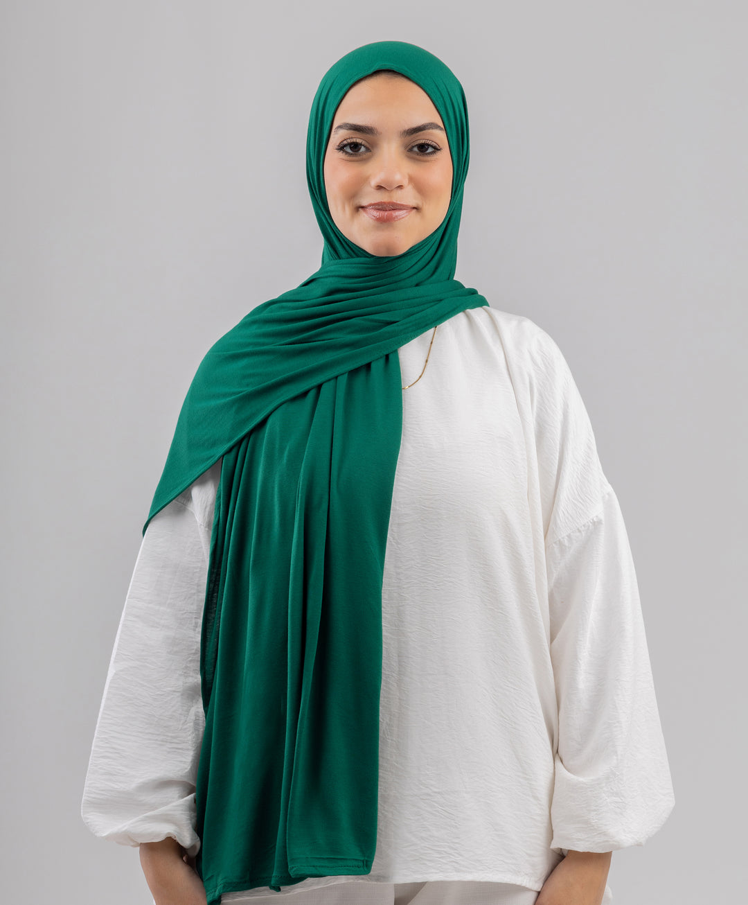 Plain Cotton Lycra Scarf