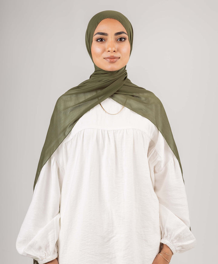 Chiffon Crinkle Scarf
