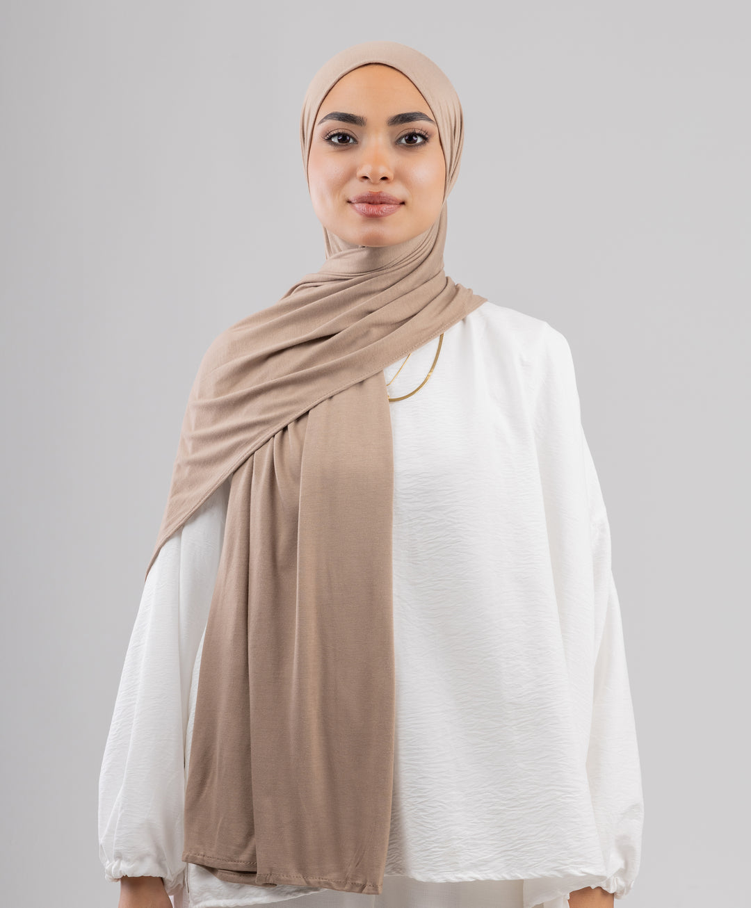 Plain Cotton Lycra Scarf