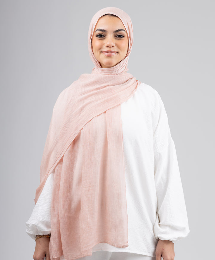 Breezy Linen Marble Scarf