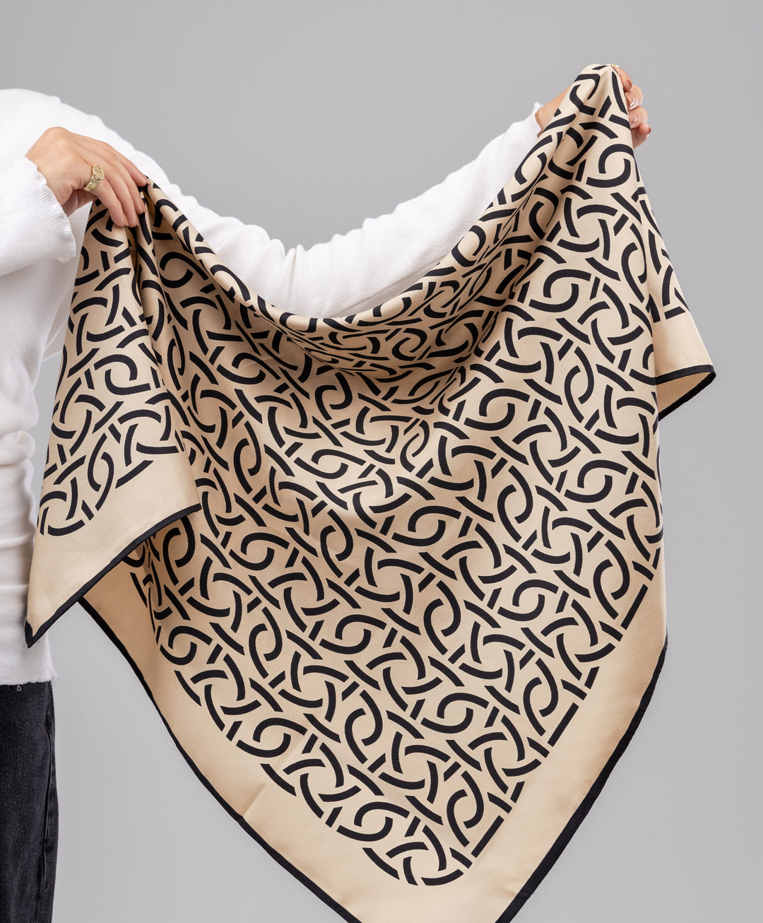 Luxury Silk Square Scarf