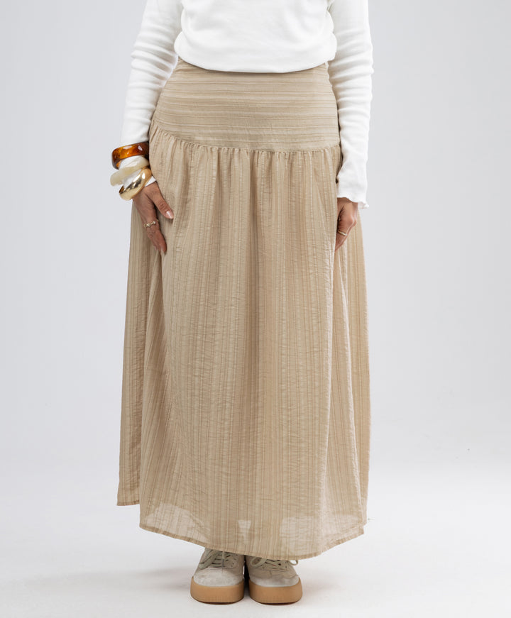 Boho Linen Skirt