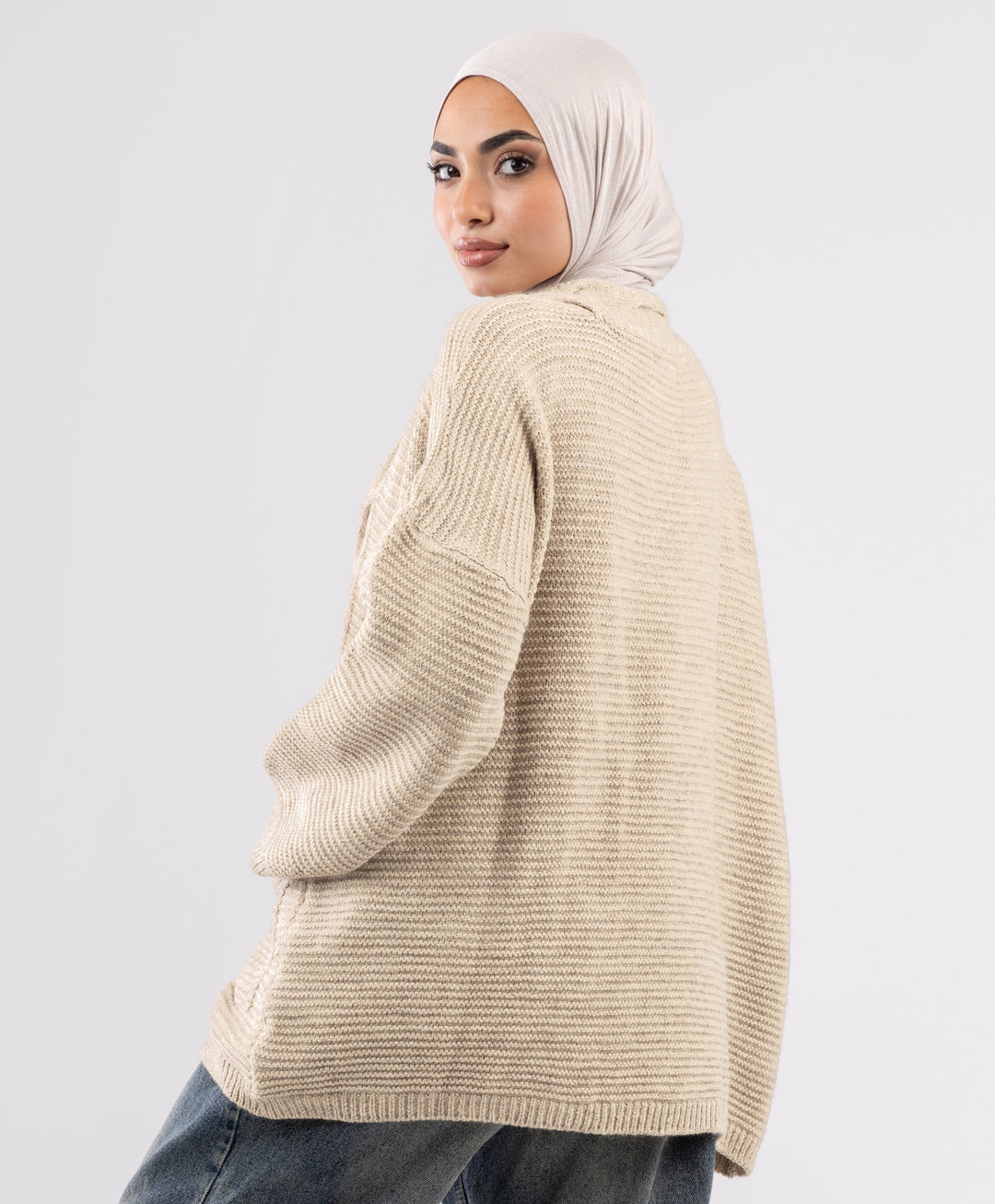 Braided Cardigan