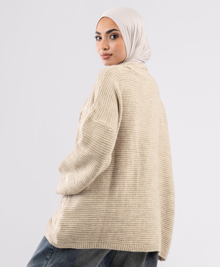 Braided Cardigan