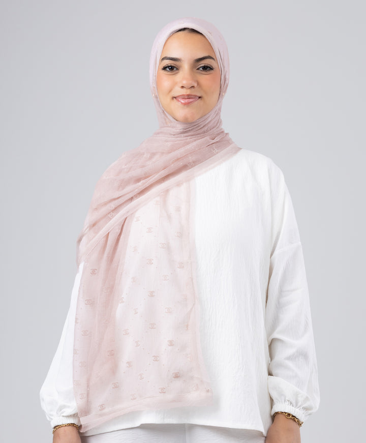 Lace Luxury Crinkle Scarf