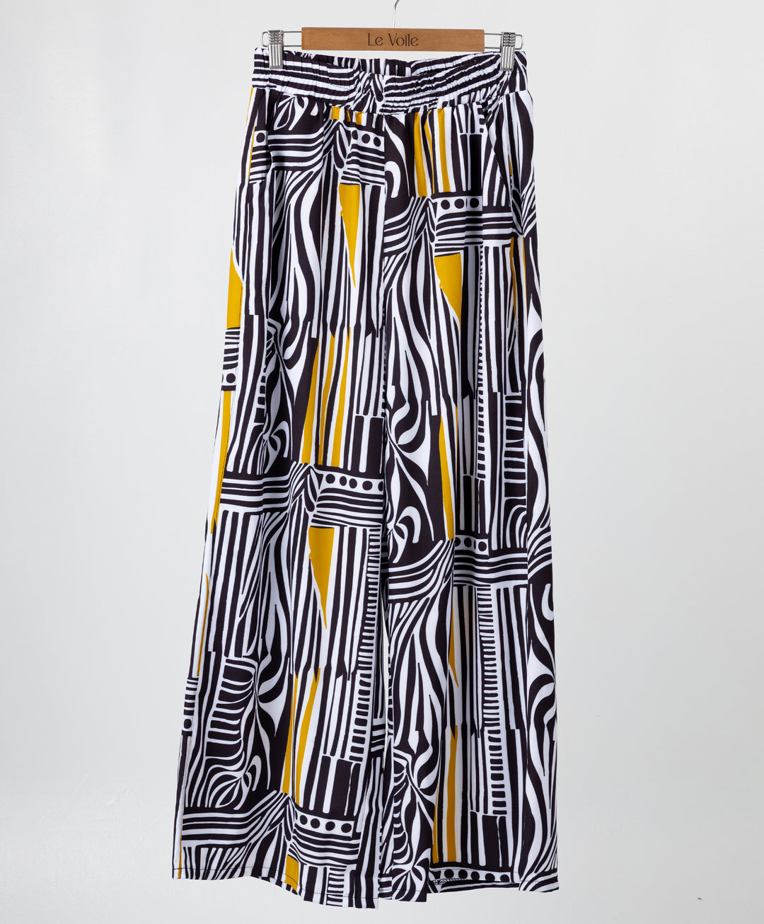 Printed Satin Pants