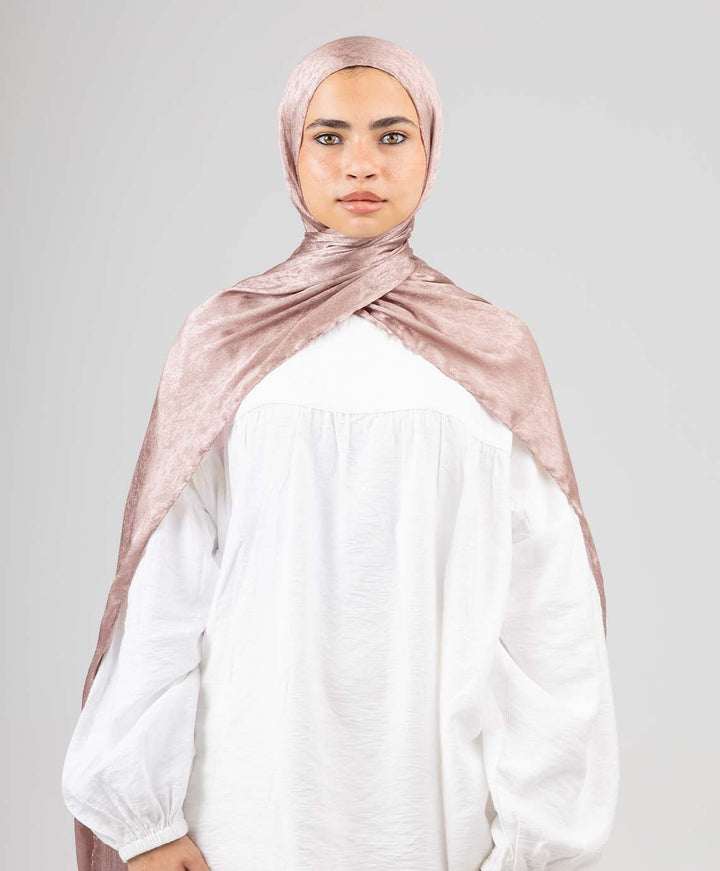 Glossy Satin Scarf