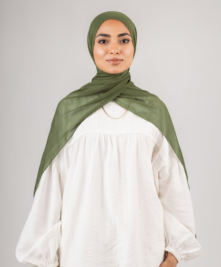Chiffon Crinkle Scarf