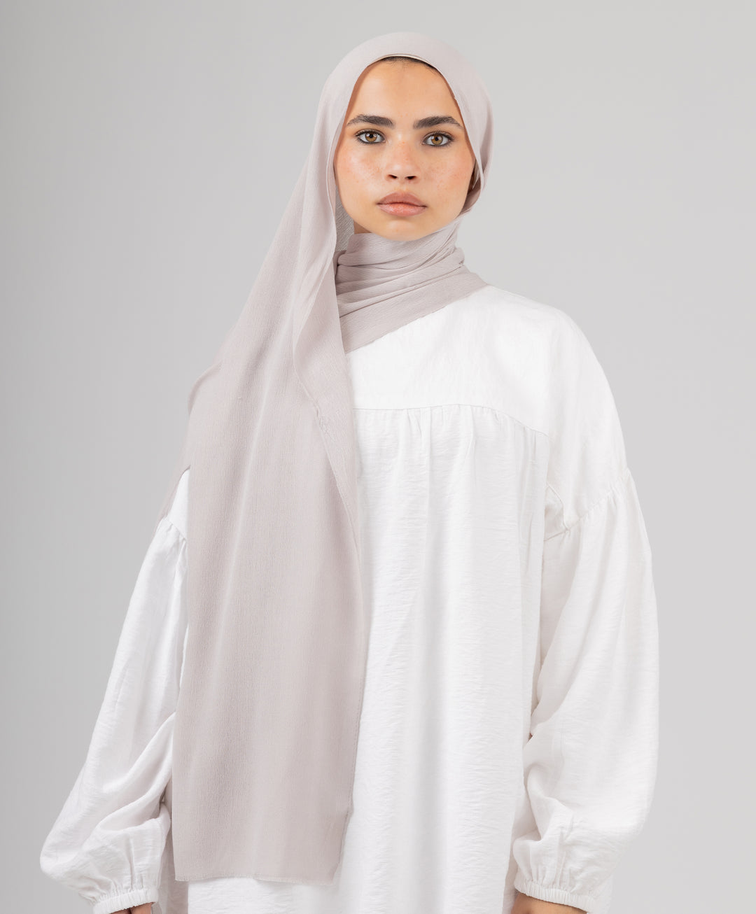 Elegant Cotton Crinkle Scarf