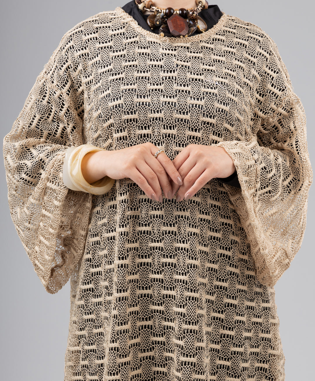 Netting Maxi Dress