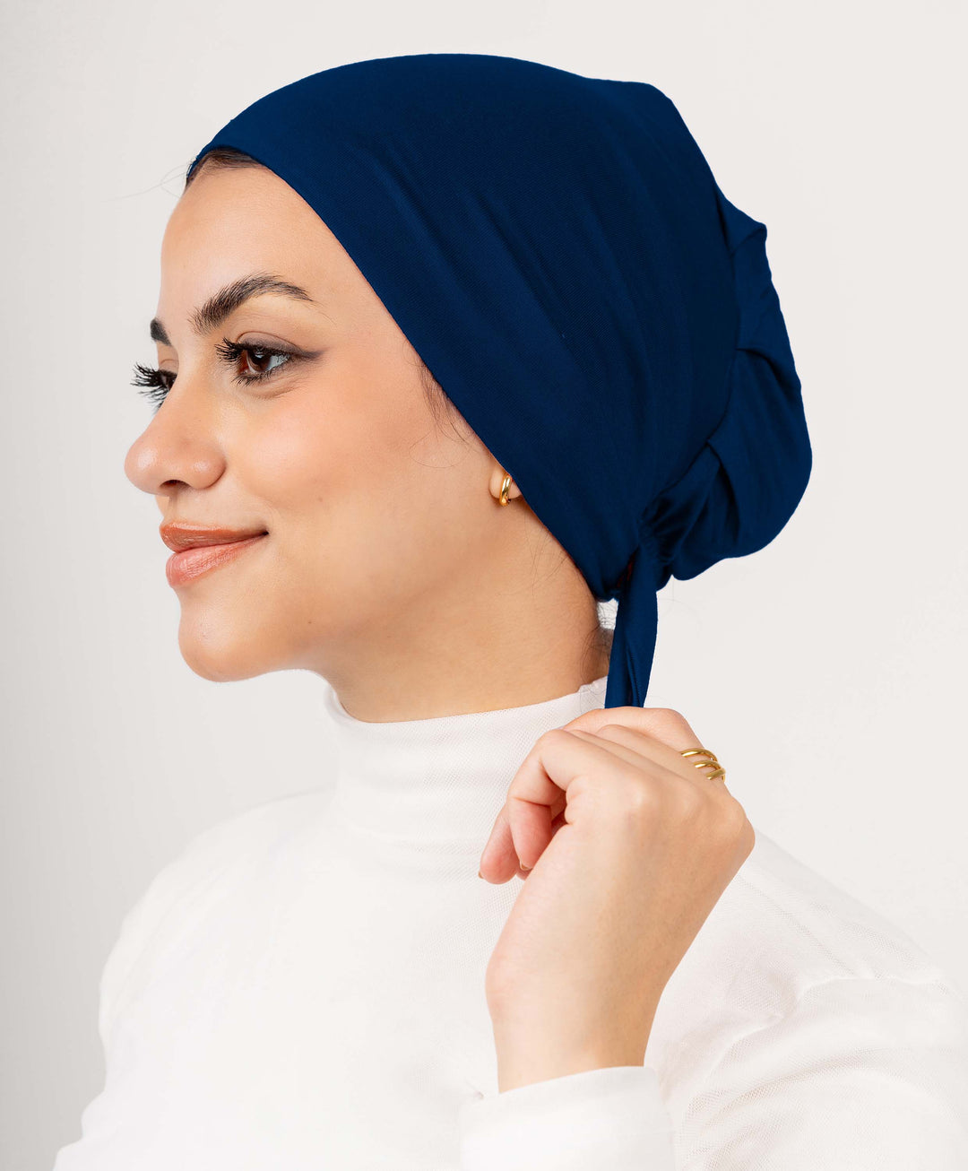 No Thread Underscarf with Tie-Back