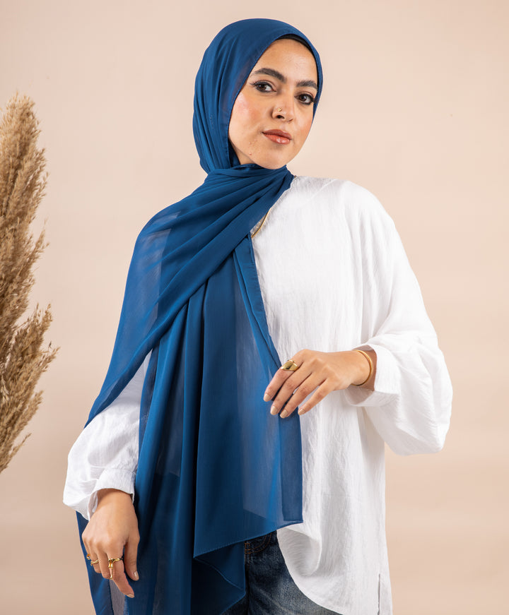 Chiffon Crinkle Scarf