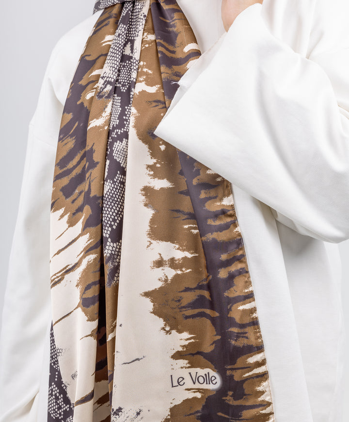 Desert Dawn Silk Scarf