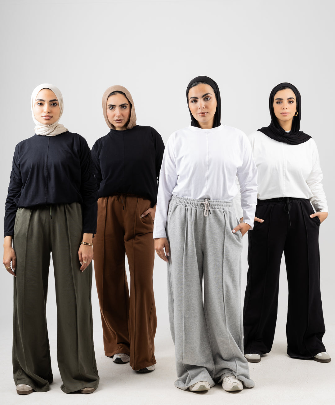 Wide Leg Basic Pants