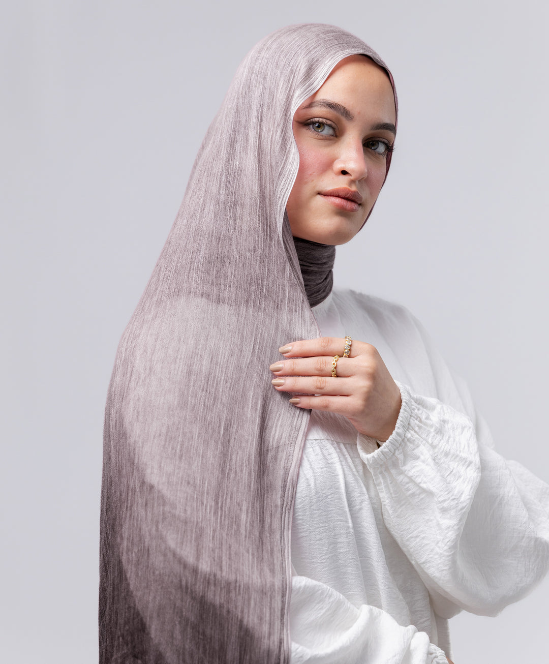 Marble Linen Scarf