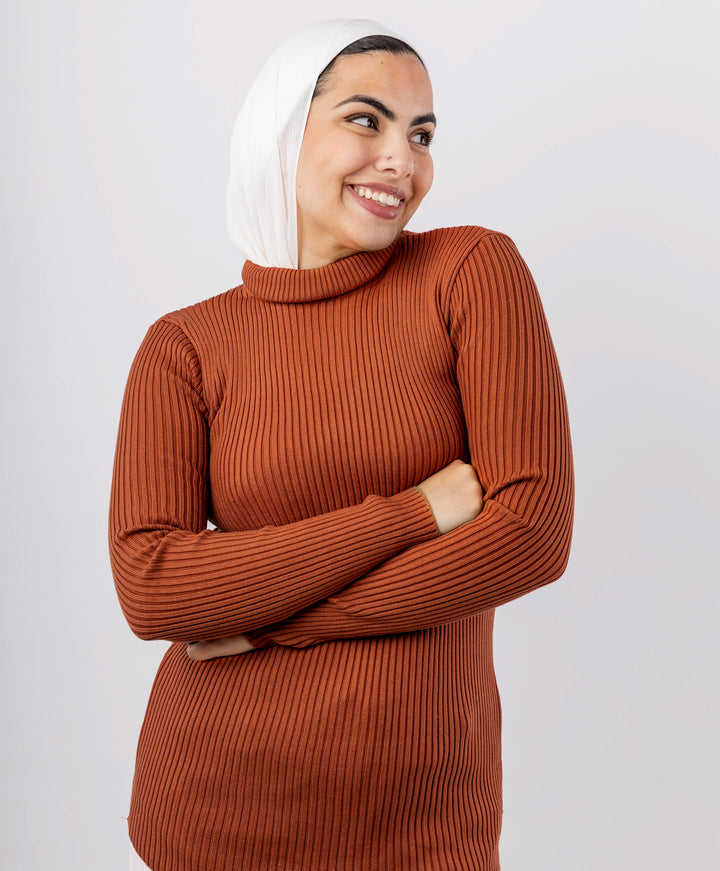 Fine Mini Ribbed Pullover