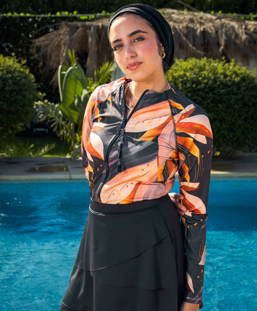 Sunset Bloom Full Burkini