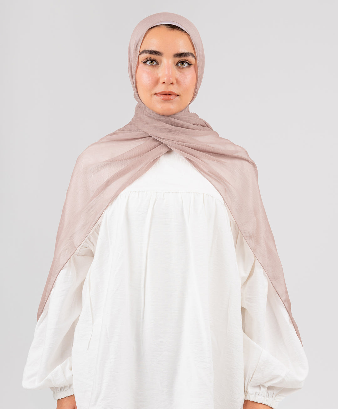 Soft Silk Crinkle Scarf