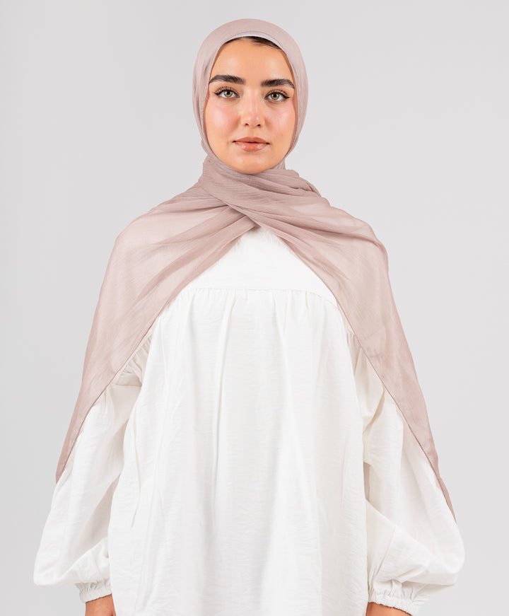 Soft Silk Crinkle Scarf