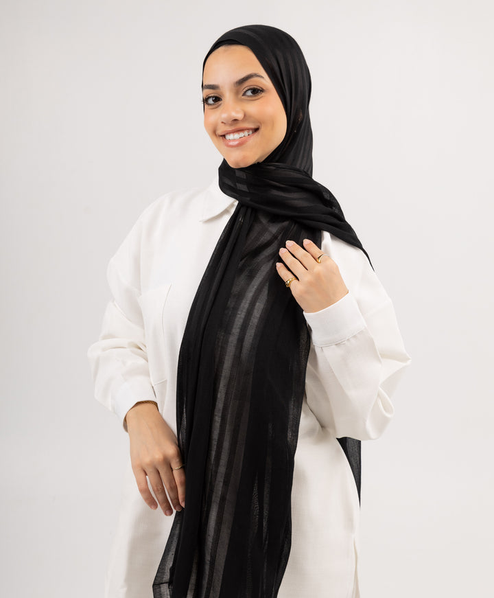 Fancy Linen Scarf