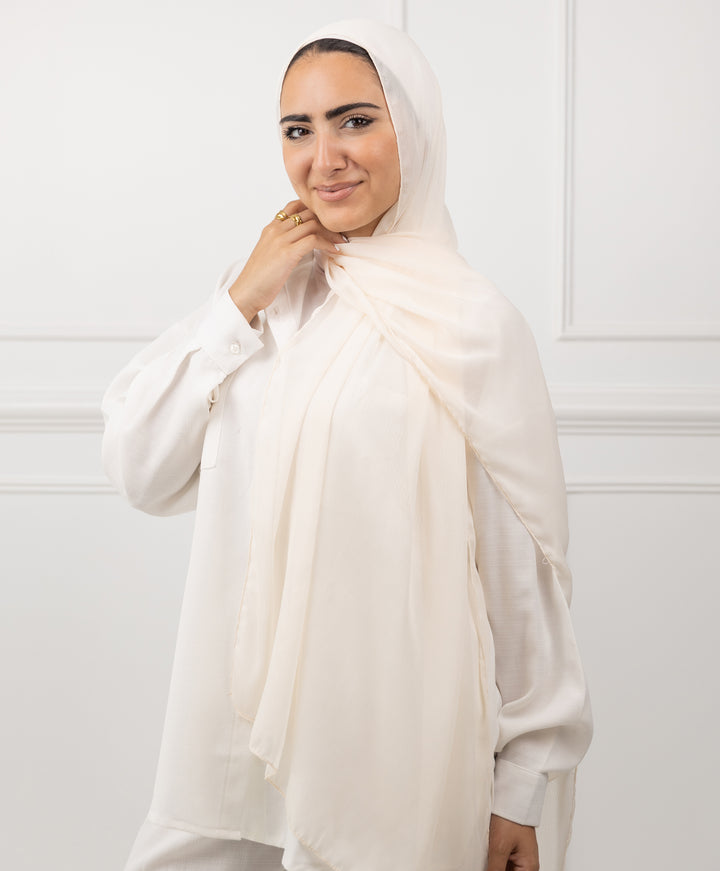 Elegance Crinkle Chiffon Scarf