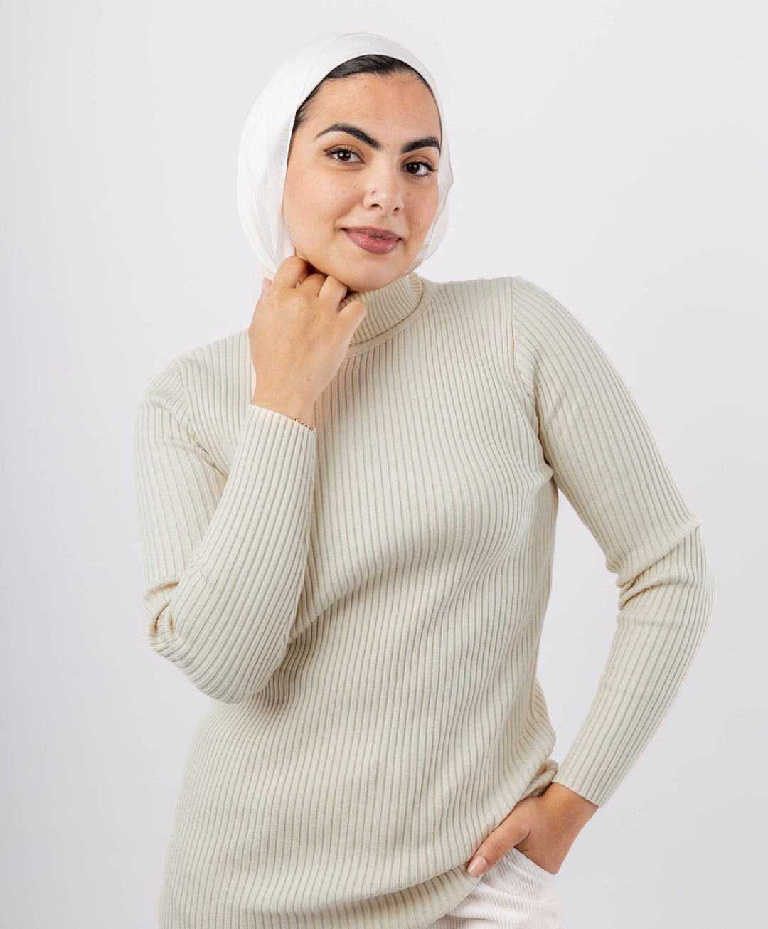 Fine Mini Ribbed Pullover