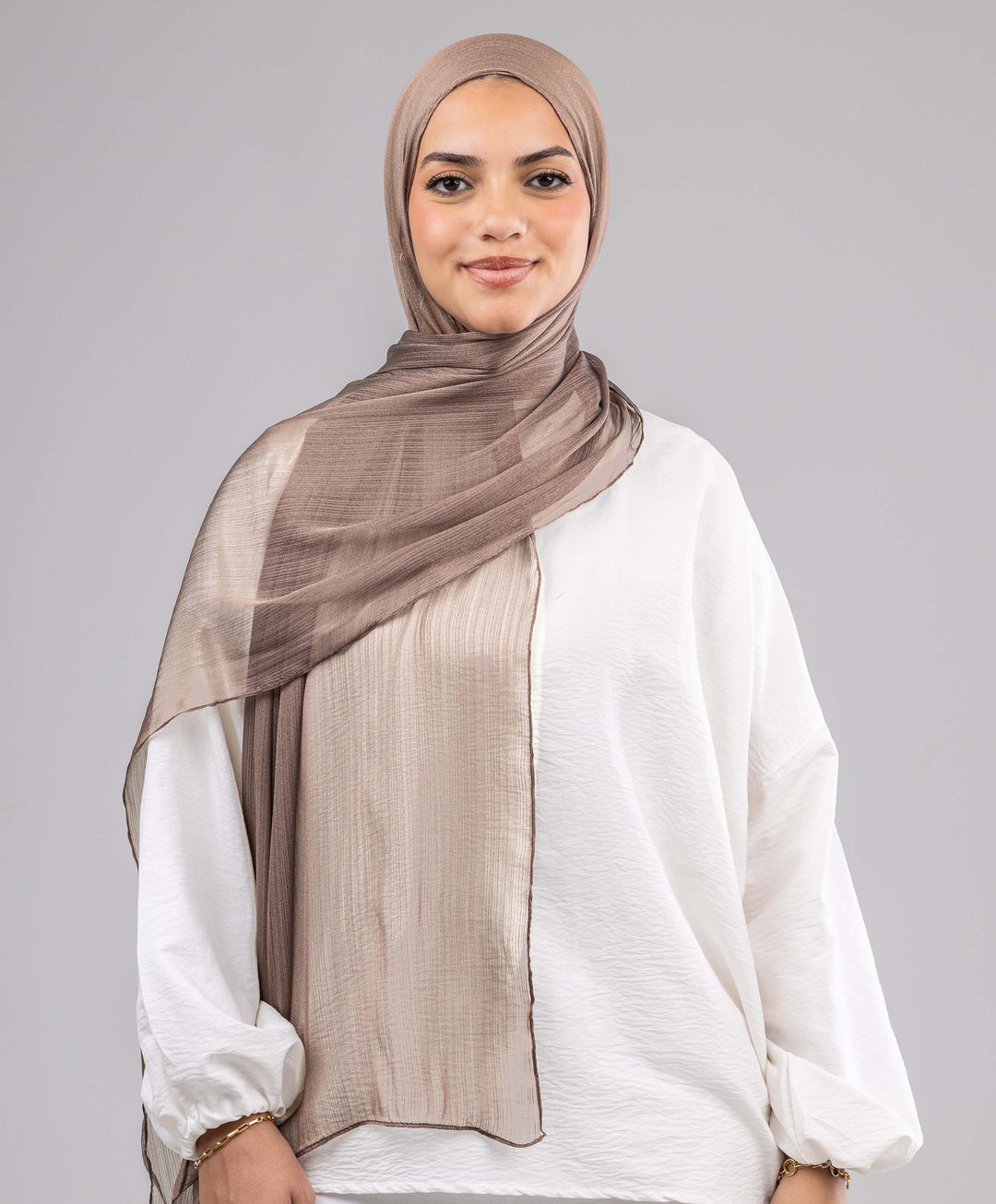 Lined Chiffon Scarf
