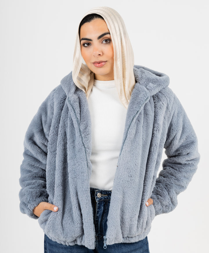 Casual Fur Jacket