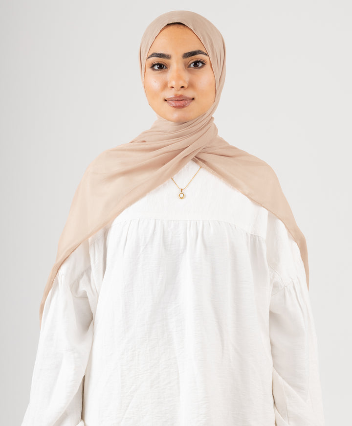 Elegance Crinkle Chiffon Scarf