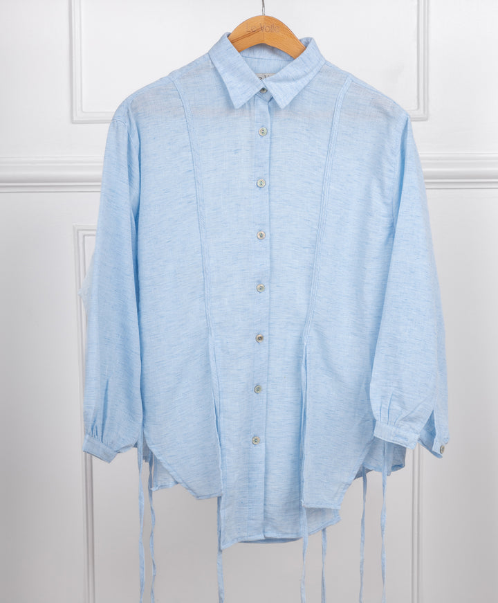 Tassel Linen Shirt