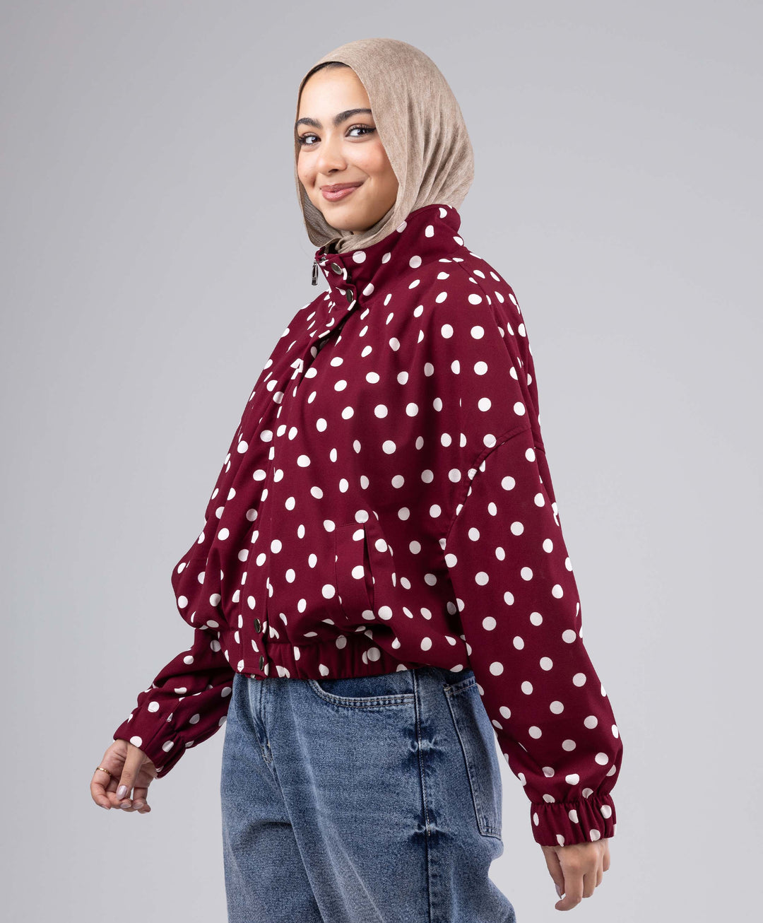 Polka Dot Jacket