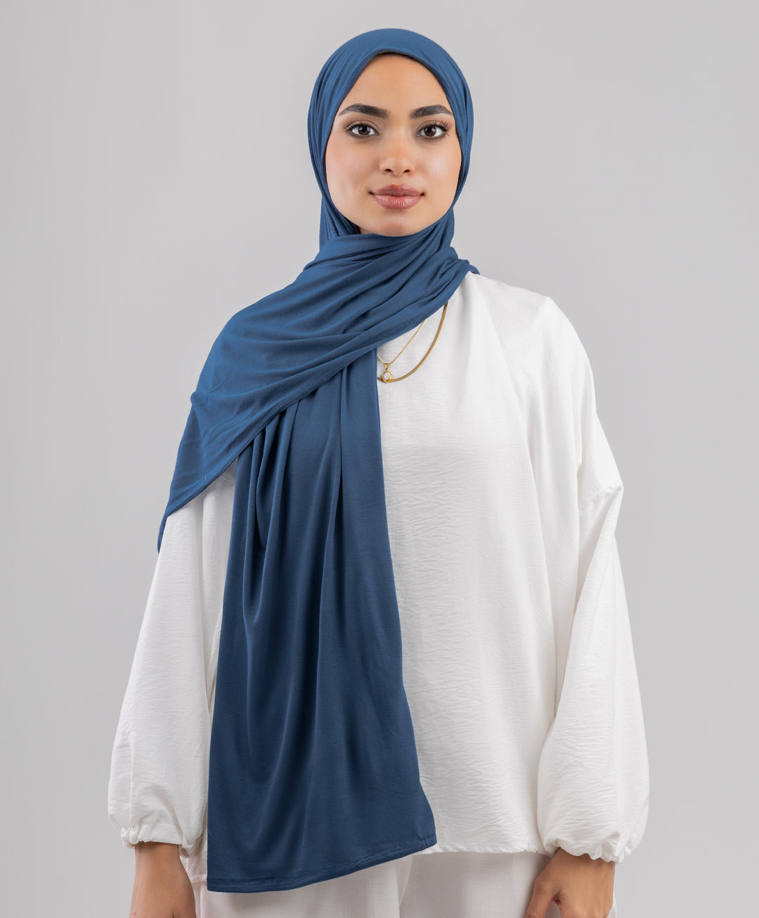 Plain Cotton Lycra Scarf