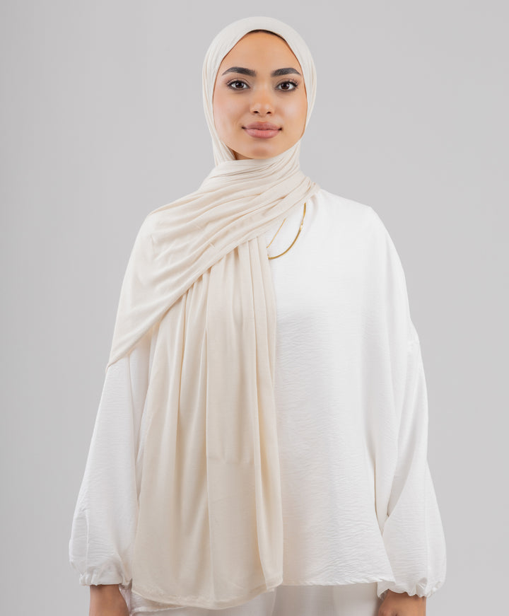 Plain Cotton Lycra Scarf
