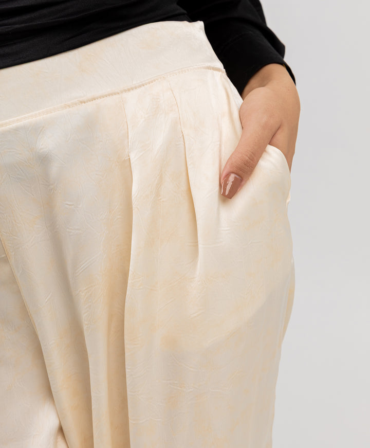 Glossy Satin Pants