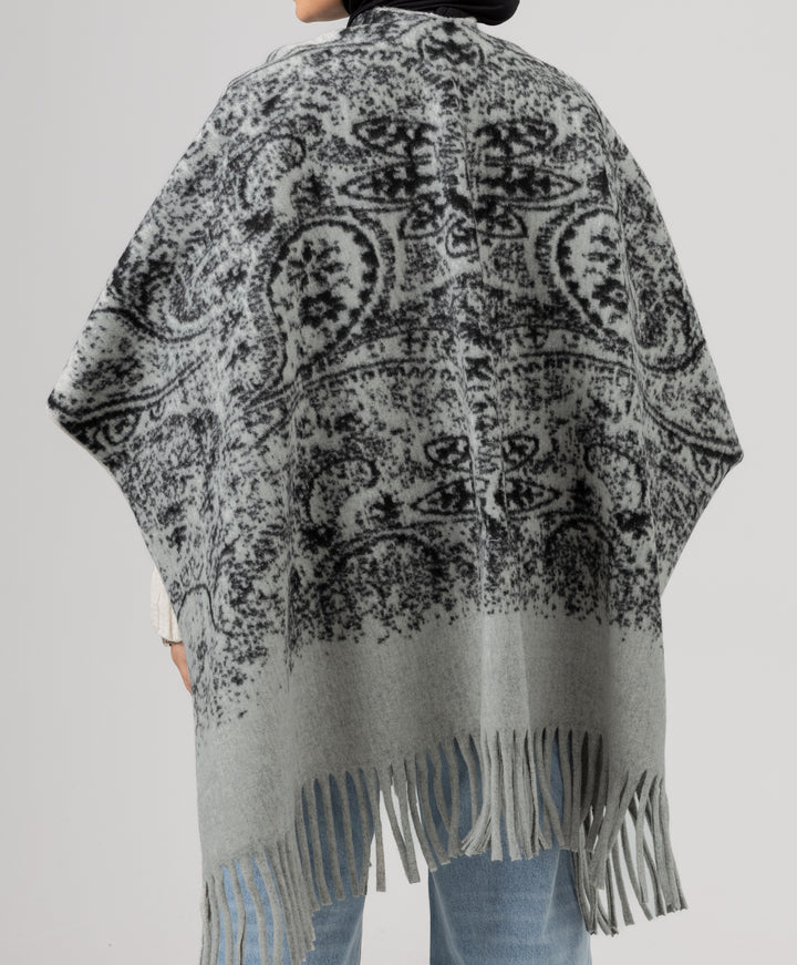 Paisley Winter Cape