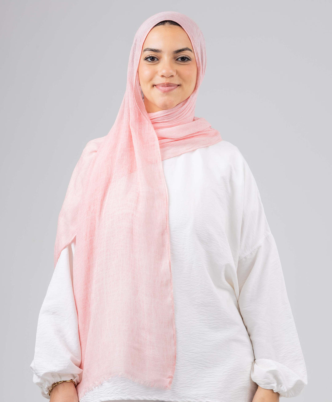 Bamboo Cotton Crushed Scarf
