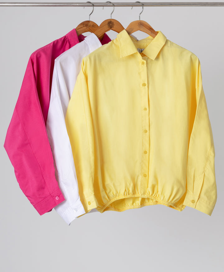 Basic Button Blouse