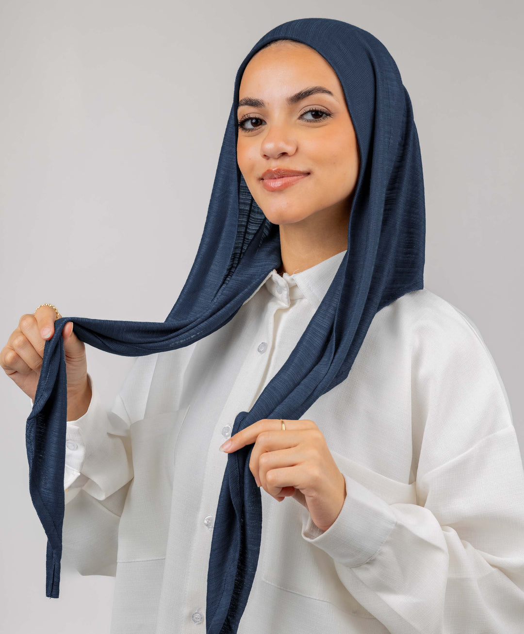 Kuwaiti Easy Opened Wrap Scarf